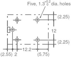 Relais pour circuits imprimés Omron G5LE-1-VD 5 VDC G5LE-1-VD 5 VDC 5 V/DC 8 A